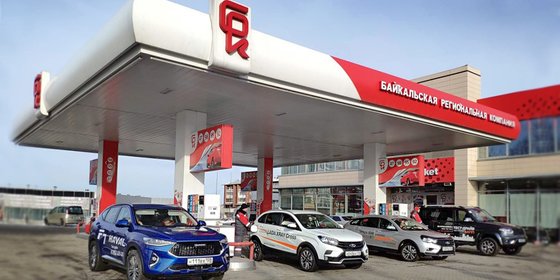 Сеть АЗК "БАЙКАЛЬСКАЯ РЕГИОНАЛЬНАЯ КОМПАНИЯ"