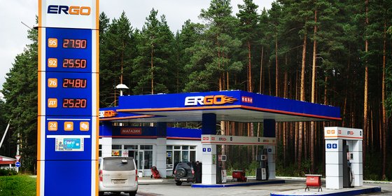 Сеть АЗК и автоматических мини-АЗС "ERGO"