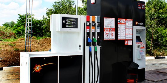 Сеть автоматических мини-АЗС "FLASH"