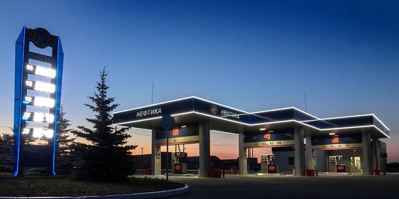 Сеть АЗК и автоматических мини-АЗС "Нефтика"