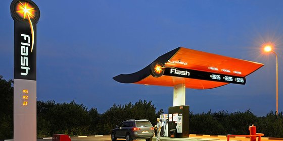 Сеть автоматических мини-АЗС "FLASH"